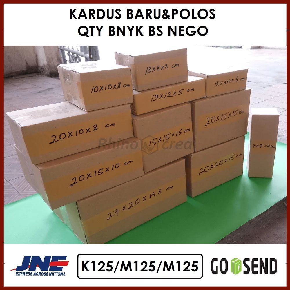 

Termurah Kardus uk 20x11x11 polos Terlaris