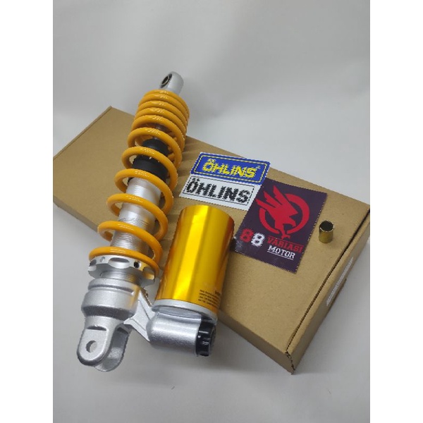 Shockbreaker Vario 330MM Yellow Gratis Stiker Olins - Shock Tabung Bawah Vario Ukuran 330