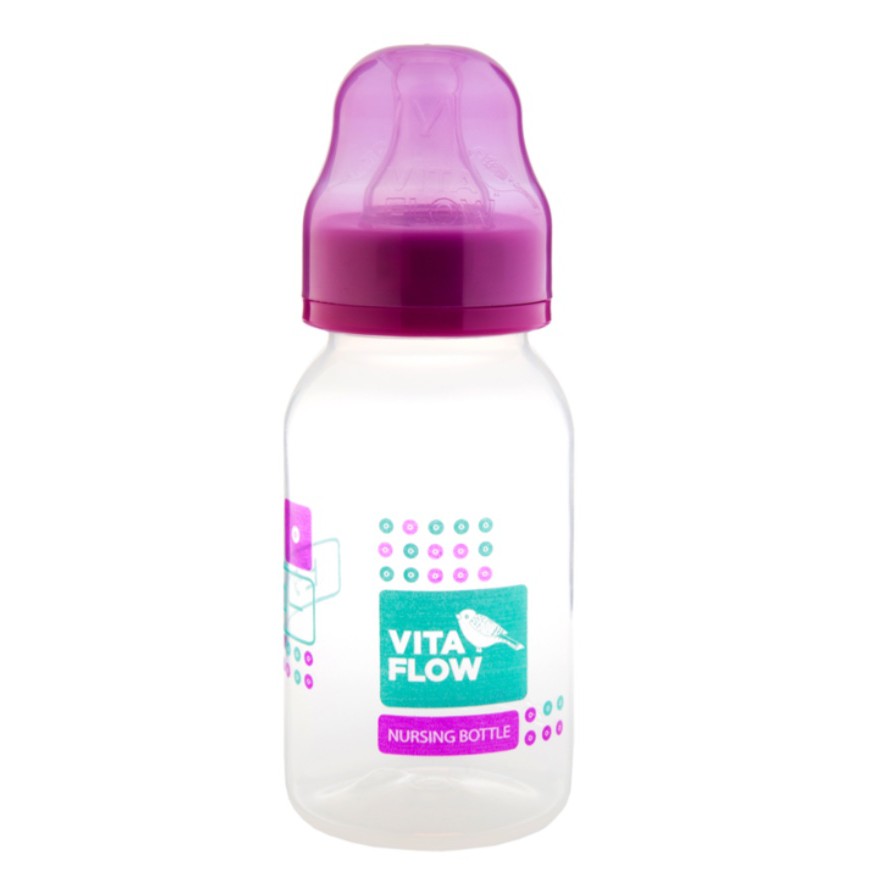 Vitaflow - Botol Susu 140ml PURPLE