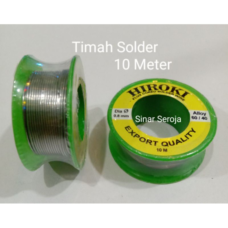 Timah Solder 10 m / 10 Meter Hiroki / Kinto