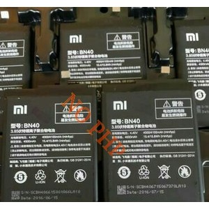 BATRE BATERAI BATTERY XIAOMI REDMI 4 PRIME / PRO BN 40 ORIGINAL BATERAI BN 40