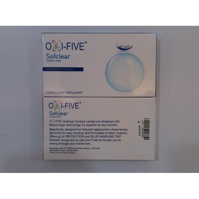 

50Ntrwx Softlens Bening Bulanan Minus Tinggi Gelflex Oxifive Sofclear 02Xrtx05