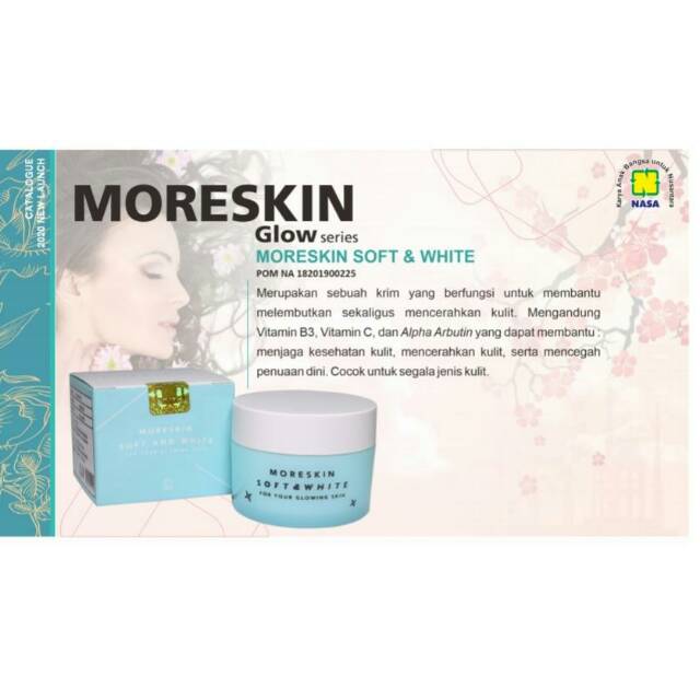 Moreskin soft and white