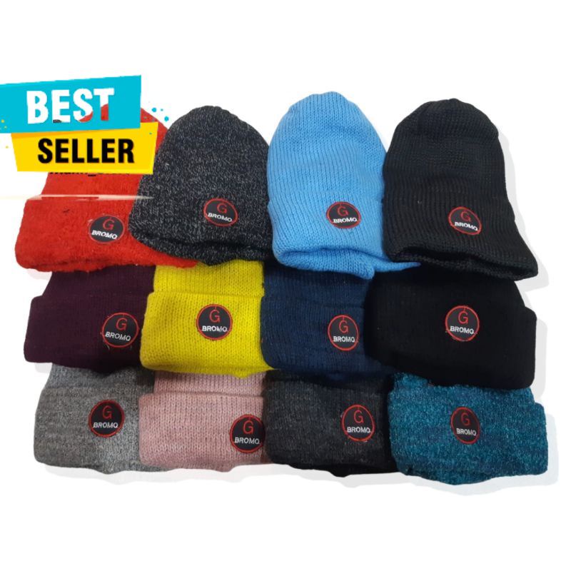 Kupluk Bromo Tebal / Topi Keprus Bromo Pria Wanita