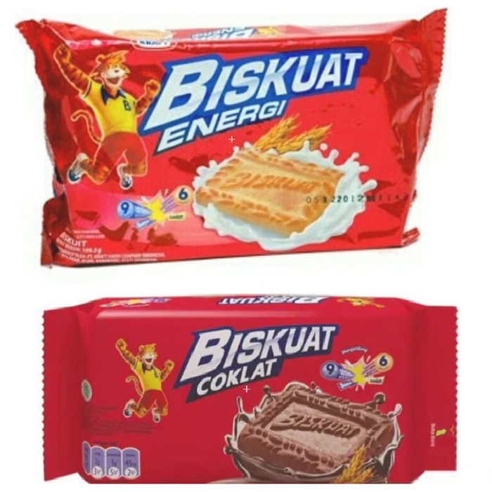 

Biskuat original / coklat 140 gram