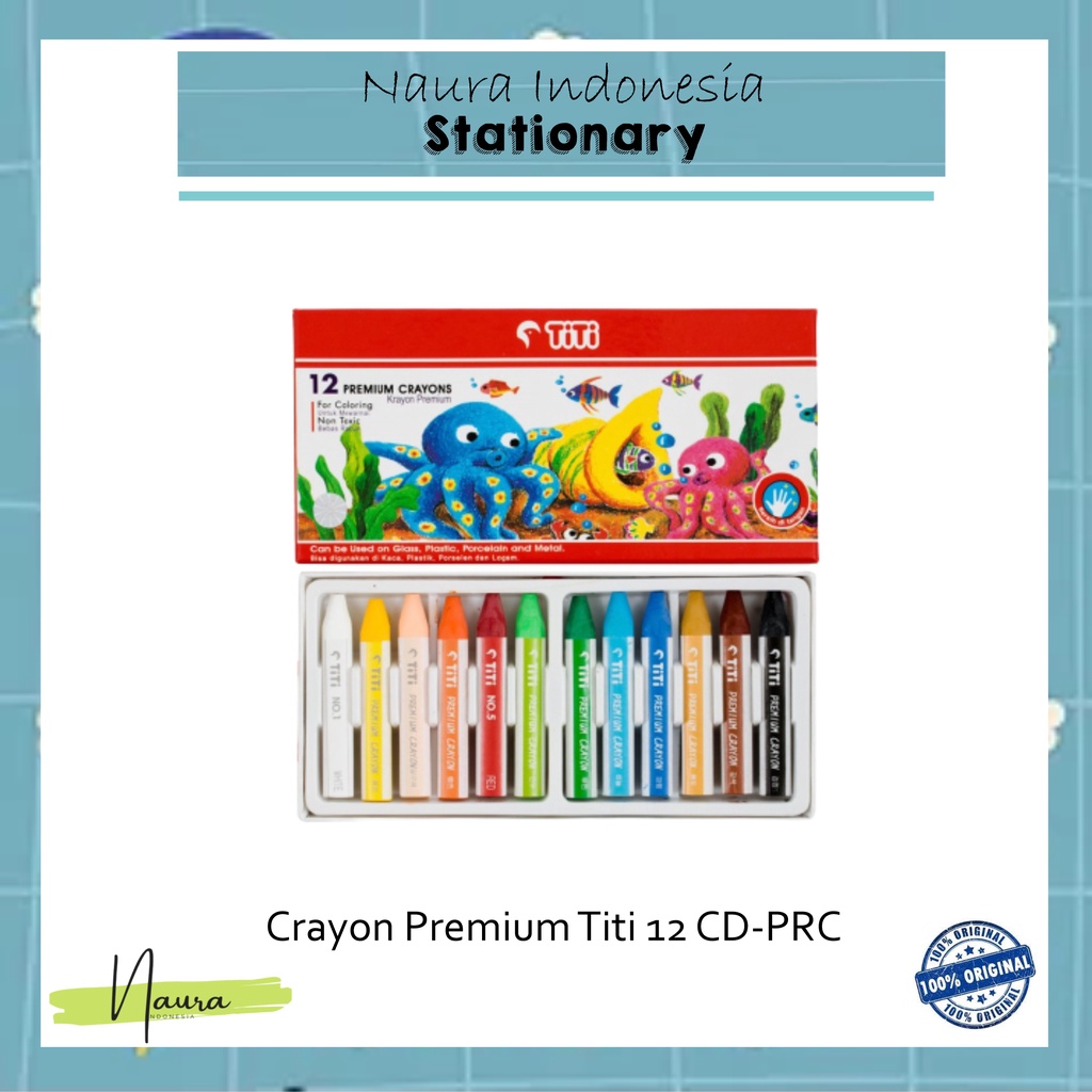 

Krayon Premium Titi 12 CD-PRC | Premium Crayon Titi 12 Warna
