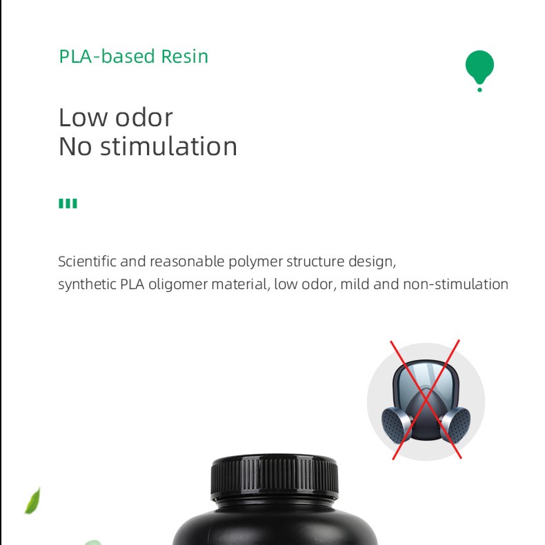 Creality Bio PLA Low Odor Stronger Resin MSLA LCD 3D Printer 0.5 KG