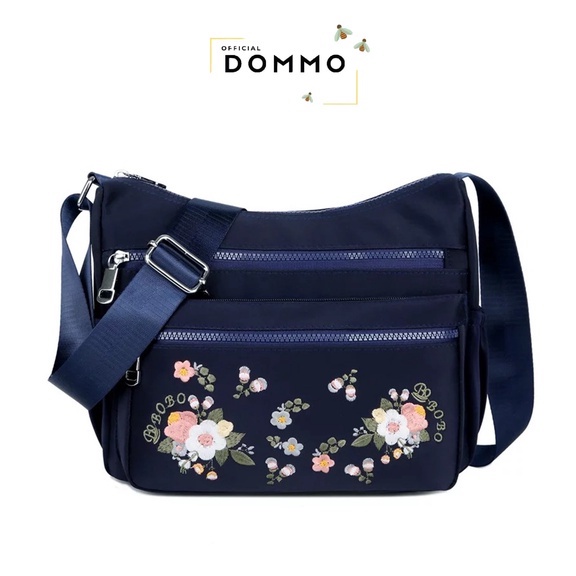 [LOKAL] DOMMO - D1484 Tas MELISA - Tas Selempang Wanita