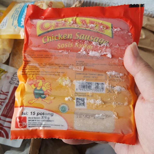 

Sosis ayam champ 375gr