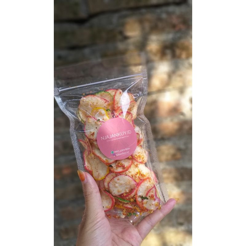 

SEBLAK KERING pedas mampus kemasan 100gram