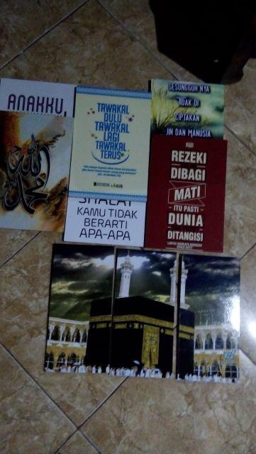 Hiasan Dinding Poster Kayu Al-268