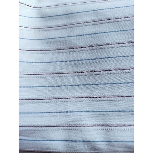 KAIN KATUN YANDED SALUR WARNA BIRU MAROON DASAR PUTIH (181 & 182 cm)