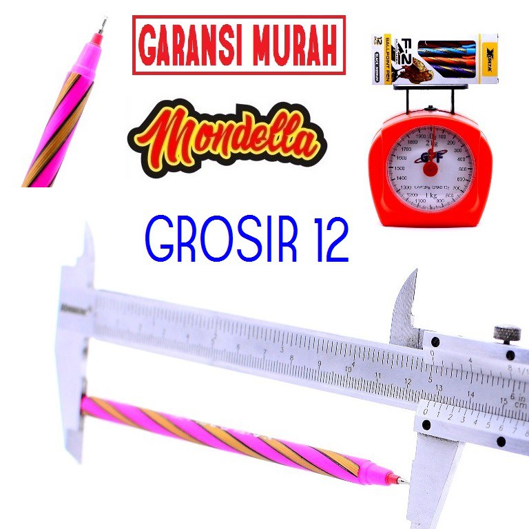 

HITAM GROSIR 12PCS Pulpen Hitam Bolpoin Bolpen Ballpoint Pen Pena Lilin Anti Macet F2 F-2 Xdata 1DUS