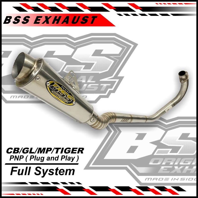 BSS EXHAUST FULL SYSTEM GL