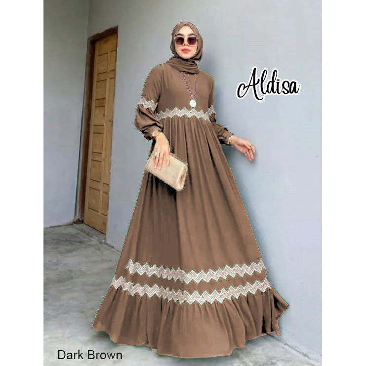 GAMIS SIMPLE KONDANGAN ALDISSA BAHAN PREMIUM