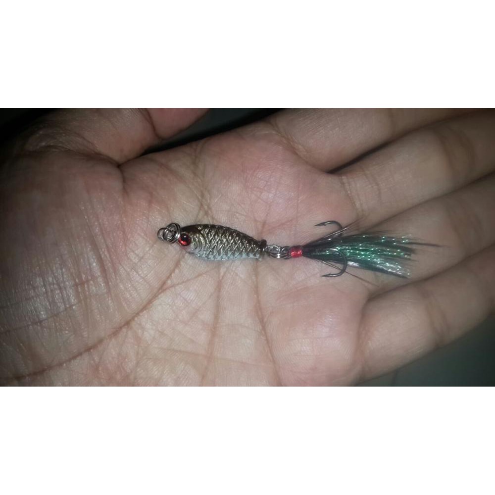 Fishing Lures Mini Panjang 2.5cm berat 6.4g