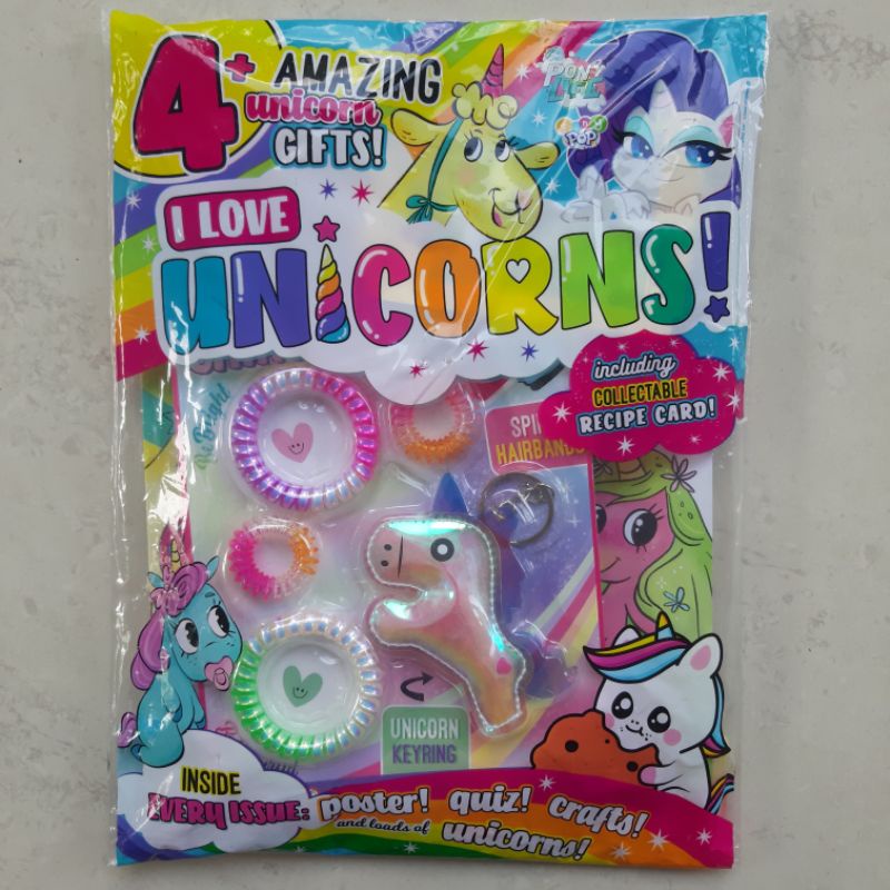 SALE Kids imported magazine majalah impor anak barbie unicorn my little pony shimmer shine paw patro