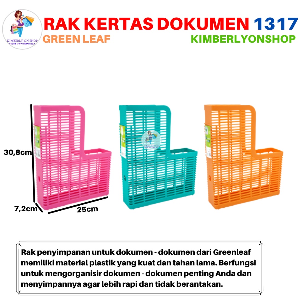 Rack Dokumen Jumbox 1317 Greenleaf