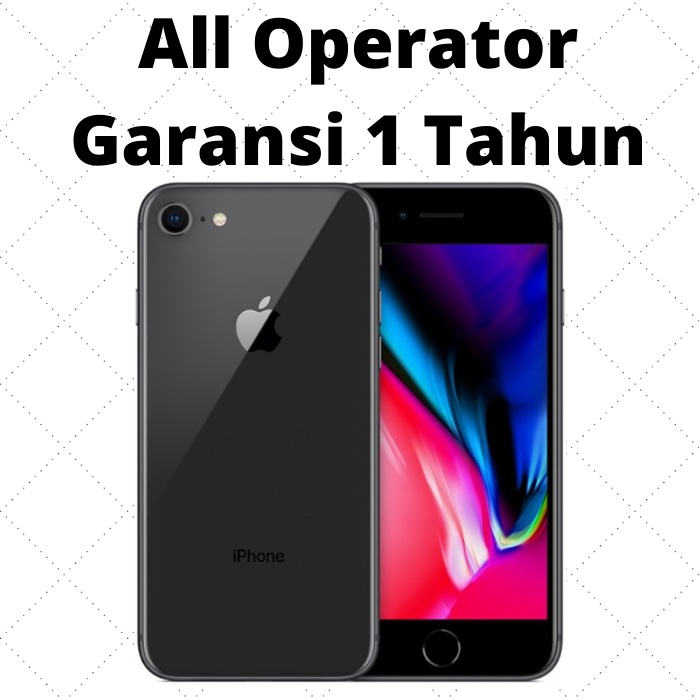 iphone 8 Plus 64GB/256gb black gold silver red Fullset mulus ori bergaransi-1