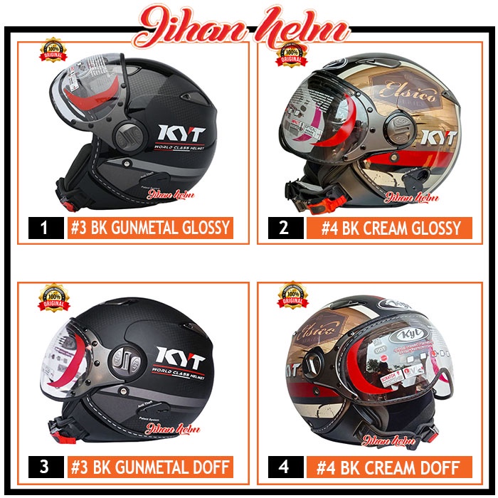 Helm / Helm KYT / Helm kyt elsico/helm kyt elsico originalTermurah