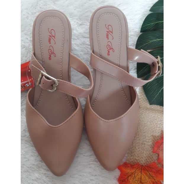 SANDAL SLOP WEDGES WANITA NEW ERA (LB-13001) SANDAL CEWEK 37-40