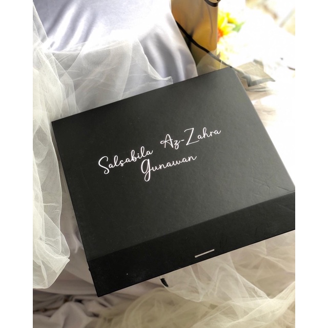 

tambahan tulisan gift box