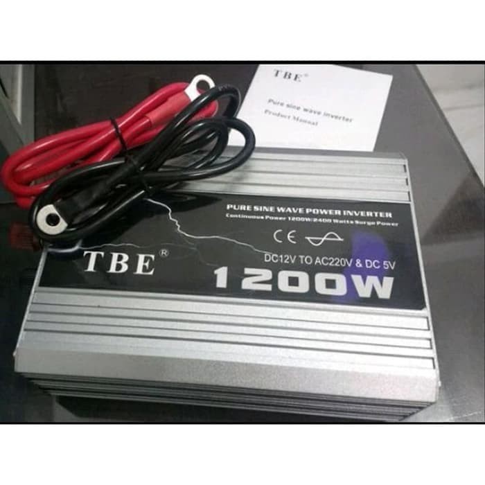 Power Inverter TBE 1200 Watt Inverter Pure Sine Wave TBE 1200W