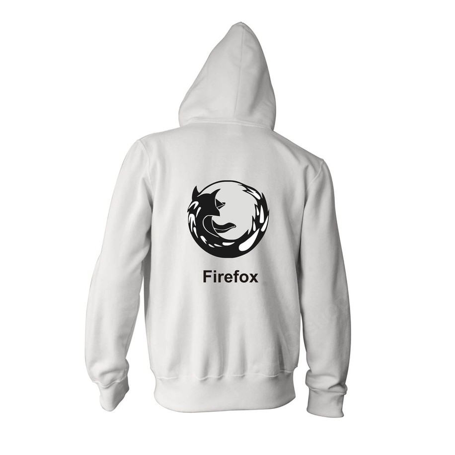 Jaket Hoodie Mozilla Firefox