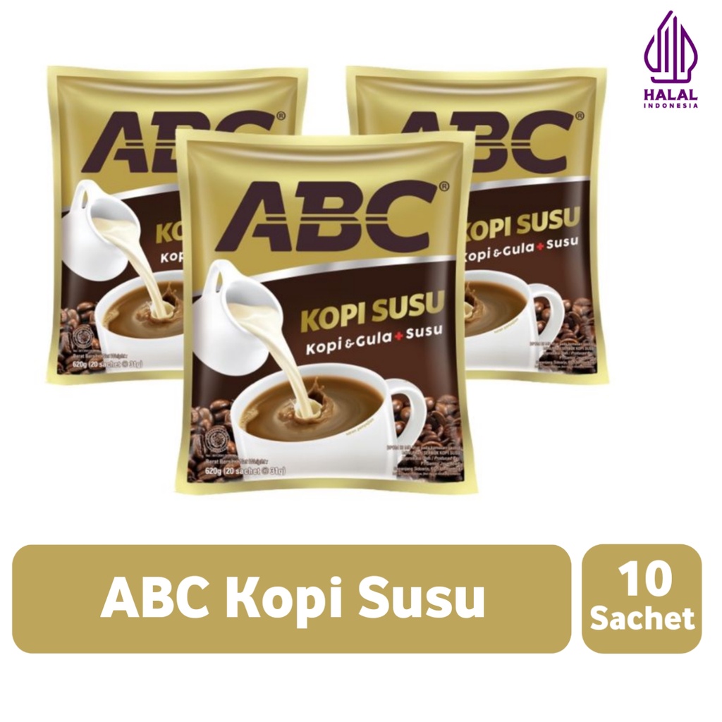 

ABC KOPI SUSU 10 X 31gr