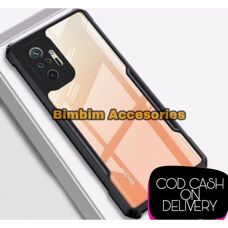 Xiaomi Redmi 9C, Redmi Note 10, Note 10 Pro Ipaky XUNDD Hard Soft Case Shockproof Armor Transparan