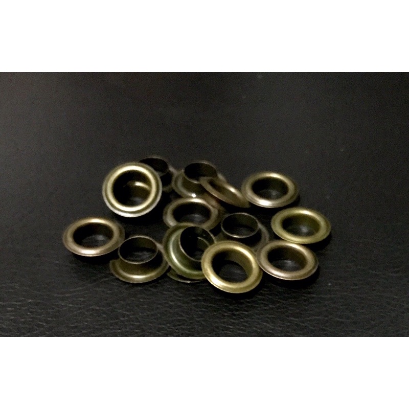 Mata Ayam / Mata Itik / Eyelet / Ring Terpal 10mm Warna Bakar