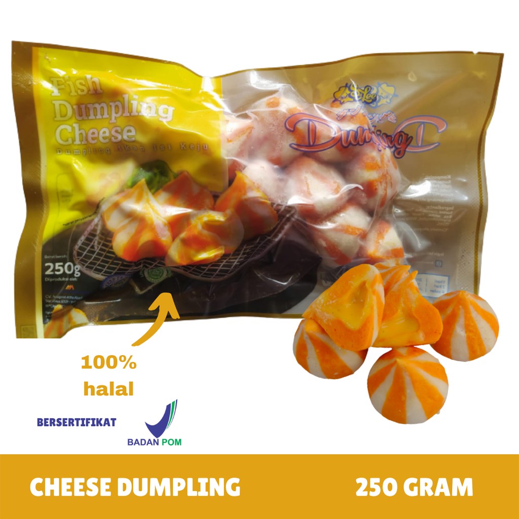 Spylee Dumpling Keju Ikan Isi 14-16 (250GR)