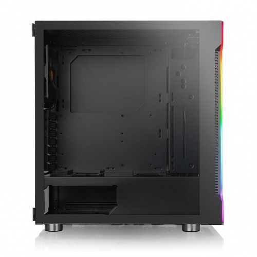 THERMALTAKE H200 TG RGB Black | PC Case Mid Tower Black RGB ATX Casing