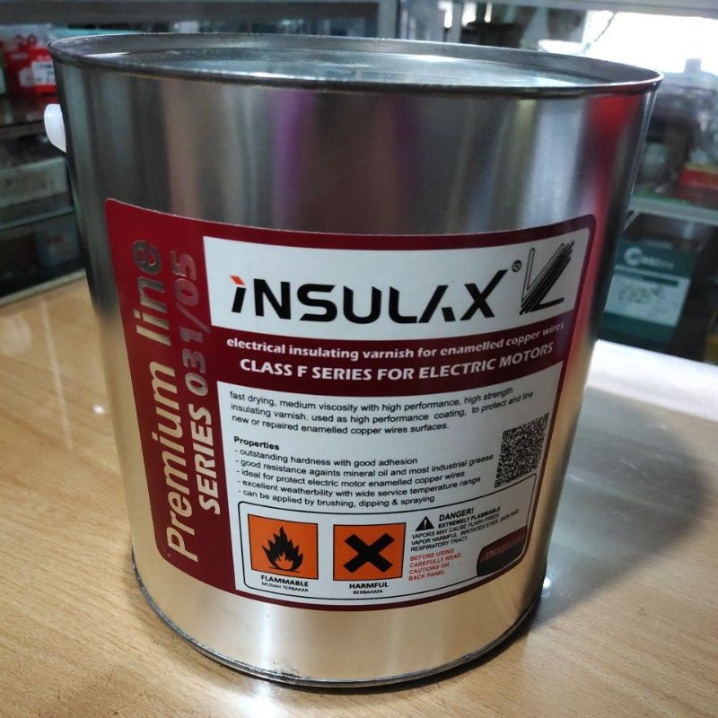 PREMIUM LINE ☑️ Electrical Isoliersysteme Insulating Varnish 2500 ml 2.5 Kg • INSULAX • Class F SERI