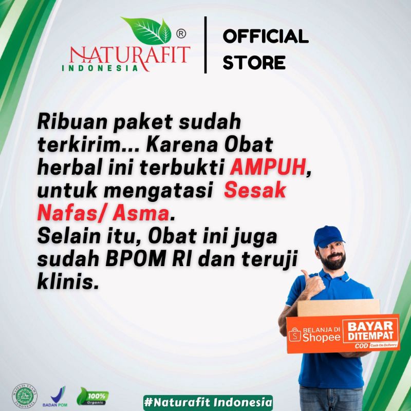 Broncaps / Kapsul Gurah Bronfit Naturafit Premium Obat Herbal Asma, Sesak Nafas, Bronchitis, TBC, Sinusitis, Asmha, Batuk Menahun, Flu, Dan Gangguan Pada Saluran Pernafasan