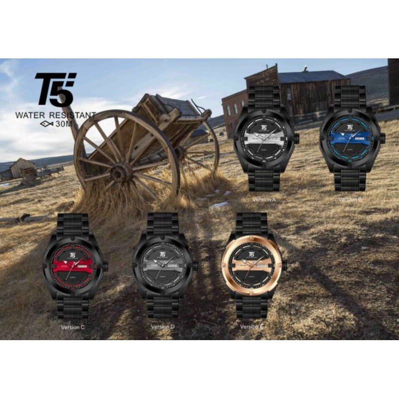 Jam Tangan Pria T5 H3570 ORI