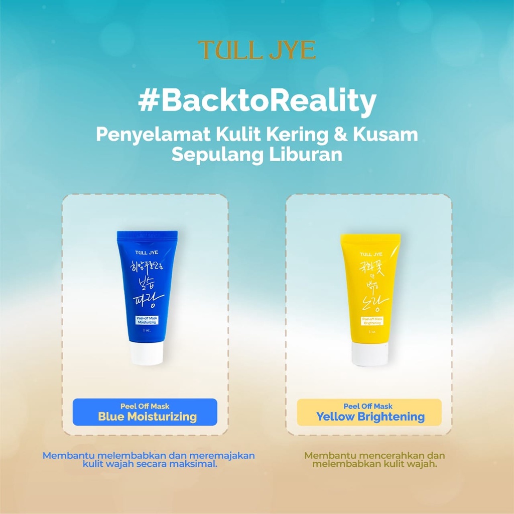 Tull Jye Peel Off Mask 28,35gr Yuri Kosmetik