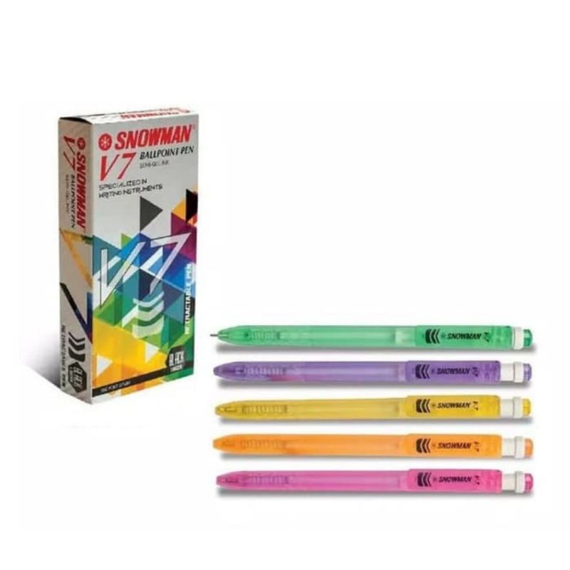 

Pulpen Snowman V7 (1pcs)