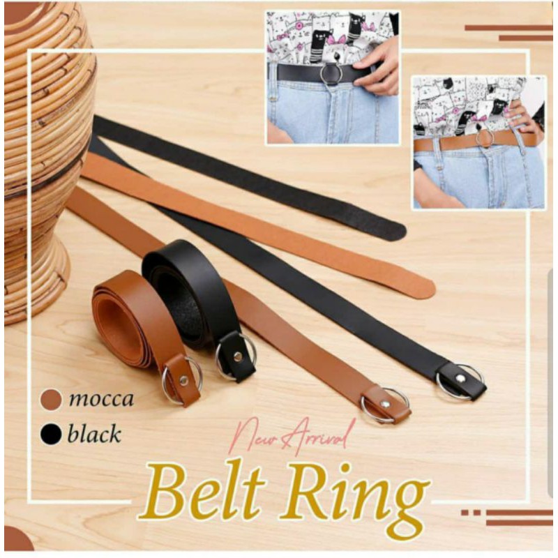 Sabuk Kulit Sintetis - belt fashion wanita