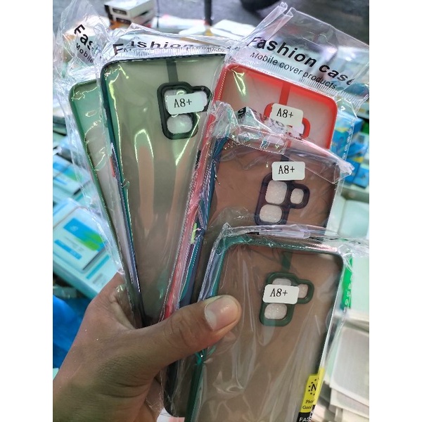 Slikon terbaru tipe Hp Samsung A8plus My Choise Case Dove Bumper Aero Fuze Macaroni