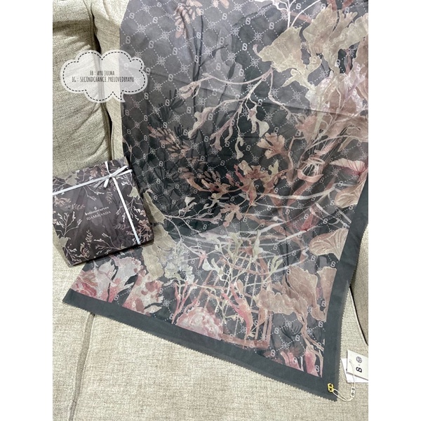 Buttonscarves x Riamiranda Xanadu XL Voal Square - Midnight