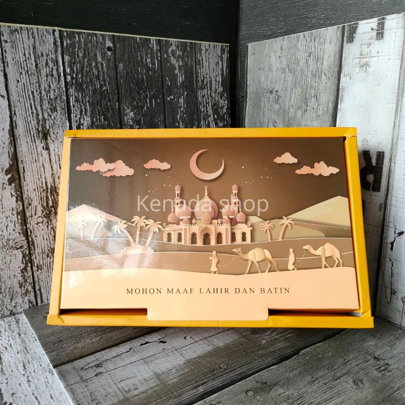 

Jasmine- Box Toples Kotak Kue Packaging Idul Fitri -per 5pcs