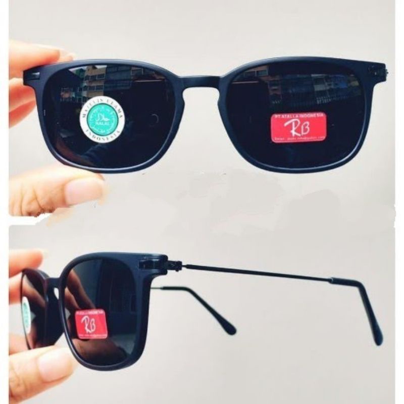 KACAMATA SUNGLASSESS KACAMATA HITAM PRIA WANITA TANGKAI BESI KACAMATA