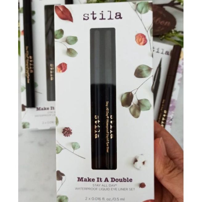 AUTHENTIC !!! FULL SIZE STILA STAY ALL DAY WATERPROOF LIQUID EYELINER