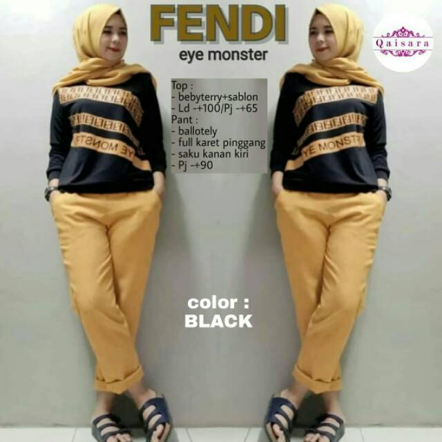 FENDI EYE MONSTER
