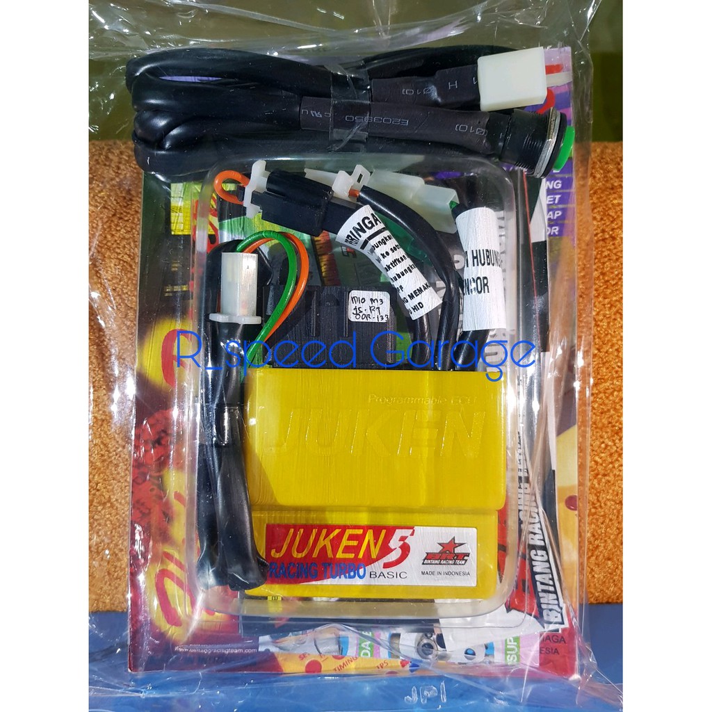 ECU BRT JUKEN 5 RACING TURBO MIO M3 & FINO 125 BLUECORE L cod 20