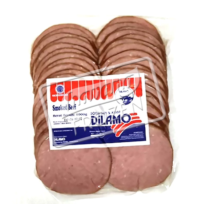 

DILAMO Smoked Beef 1kg Daging Sapi Asap