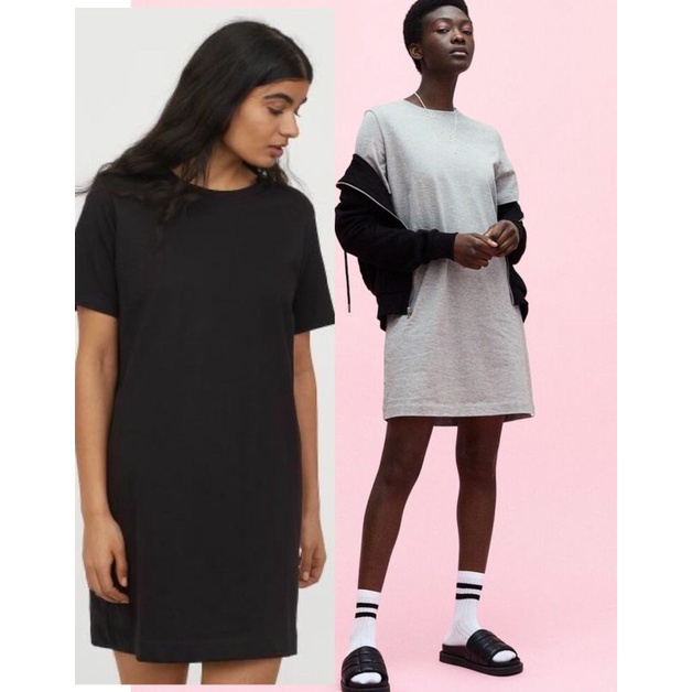 Hm cotton tunic dress