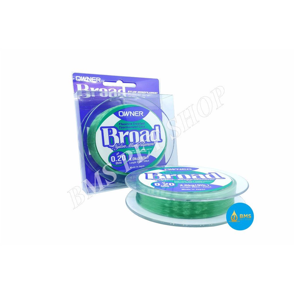 Owner Broad Senar Pancing Kuat Dan Awet 9lb 0.20mm BA01310