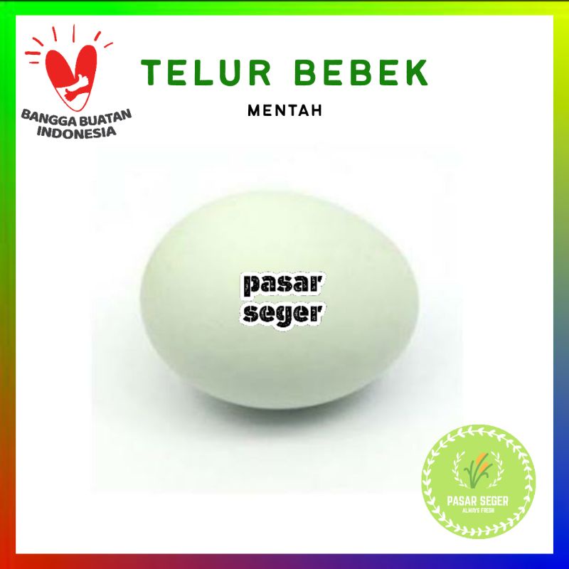 

telur bebek asin [1 butir]